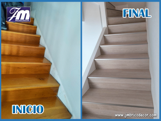 Forrado de escaleras con tarima 26-06-25-1